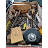 A box of old tools.