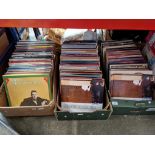 3 boxes of LPs - mixed to include classical, easy listening, country etc