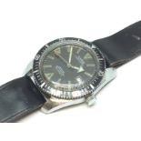 A Capri Grand Sport submariner style wristwatch, case diameter 37mm, as found.