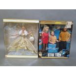 A boxed Barbie & Ken Star Trek edition together with a boxed Special 2000 Edition Barbie doll.