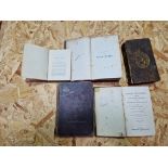 Assorted books including The Works of Shakespeare 1744, Dickens The Chimes etc.