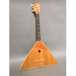 A Russian balalaika.