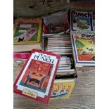3 boxes of Punch / Pick of Punch books, various years and themes.