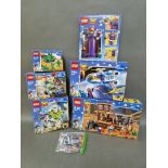 Eight boxed Leg Toy Story sets; 7590- Woody and Buzz to the Rescue, 7591- Zurg, 7592- Buzz