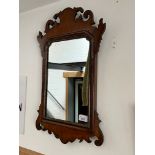 A Georgian style mirror.