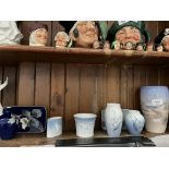 Royal Copenhagen and Bing & Grondahl porcelain- 8 items