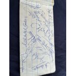 A Liverpool FC autograph book, early 1970s, Ray Clemence etc.