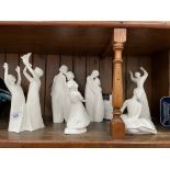 Royal Doulton 'Images' - 6 figures including Awakening HN2875 and The Ballerina HN3828