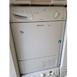 A Hotpoint washing machine.