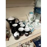 Meakin coffee ware and black coffee ware