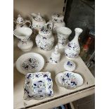 12 items of Coalport china in 'Pageant' design