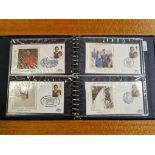 An album of Charles and Diana first day covers.