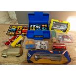 Assorted toys including Meccano Highway Vehicles Set, Herald series of Unbreakable ......