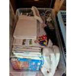 Two Nintendo Wii consoles with various games & accessories.