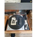 A vintage Thorens record player.