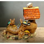A PenDelfin Boot figurine, with box.