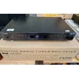 A pure digital radio tuner DRX-701ES, with box