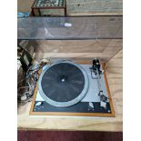 A Thorens TD160 turntable.