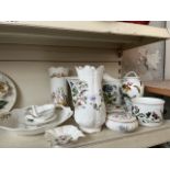 Selection of Aynsley and Port Merion pottery and china