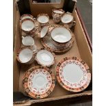 A box of Royal Albert teaware, appx 40 pieces