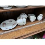 Coalport ‘Junetime’ tea set for 6 people, 21 pieces