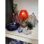 Art glass - 10 items including one with original Murano maker’s label