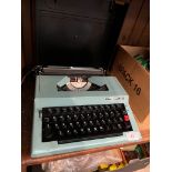 A Maritso 30 portable typewriter