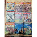A collection of 1960s British comics to include Swift, Victor, Rover and