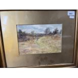 Percy Brooke (British, early 20th century), watercolour, landscape scene, 23cm x 15.5cm, signed '