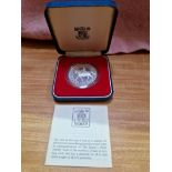 A Royal Mint silver proof 1977 crown
