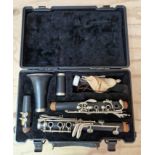 An Artley student clarinet in case.