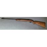 A B.S.A. .22 calibre air rifle, 111cm long. (BUYER MUST BE 18 YEARS OLD OR ABOVE AND PROVIDE PHOTO