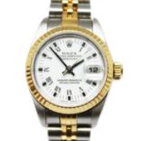 A Rolex Lady-Datejust Oyster Perpetual gold and stainless steel wristwatch, circa 1991, case diam.