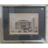 Lawrence Stephen Lowry (1887-1976), 'The Reference Library', offset lithograph, 34.5cm x 24cm,