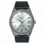 A Seiko Sportsman Sea Horse stainless steel wristwatch, circa 1964, case diam. 35mm, ref.J13082,