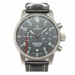 A Russian Poljot Aviator chronograph wristwatch, circa 2000s, diam. 40mm, ref. 6427.7500, cal. 3133,