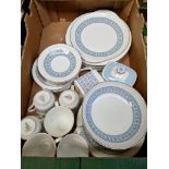Royal Doulton ‘Counterpoint’ fine bone china tea and dinner wares for six people -39 pieces