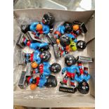 A box of Robertsons figures