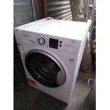 A Hotpoint washing machine.