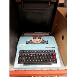 A Maritso 30 portable typewriter