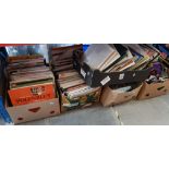 5 boxes of LPs and some 45s.