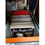 LP collection of classical vinyl.