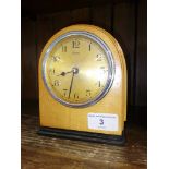 An Art Deco Ferranti electric clock.