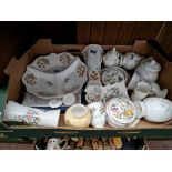 Aynsley china - 20 pieces including a boxed cheese plate with knife