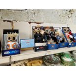 Six Meerkat soft toys