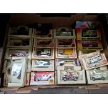 25 boxed model vehicles by Lledo