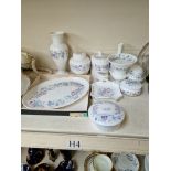 Wedgwood china - 12 items in the ‘Angela’ design