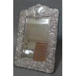 A silver mounted table mirror, Carr's of Sheffield Ltd, Sheffield, 1992, length