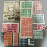 A collection of stamps to include The Trusty Stamp Album of assorted world stamps, Coronation...