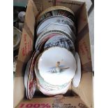 Box of china plates